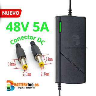 Cargador Batería Litio 48V 5A