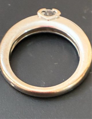 Anillo Cartier Diamante 750 52 1998