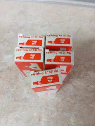 Rotring Tinta China Roja 23ml