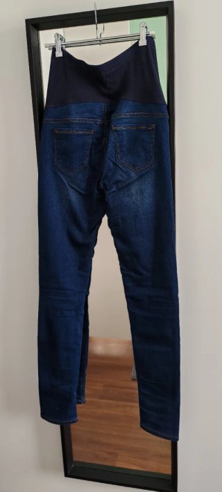 Pantalón vaquero premamá azul