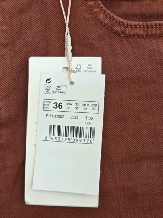 Bermuda Springfield Talla W36 Color Teja