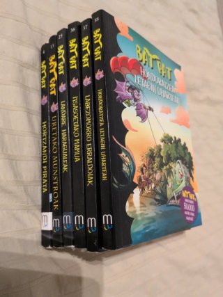 Libros de Bat Pat