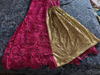Elegante Abito artigianale donna realizzato a mano