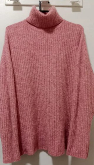 Jersey Massimo Dutti Rosa Alpaca
