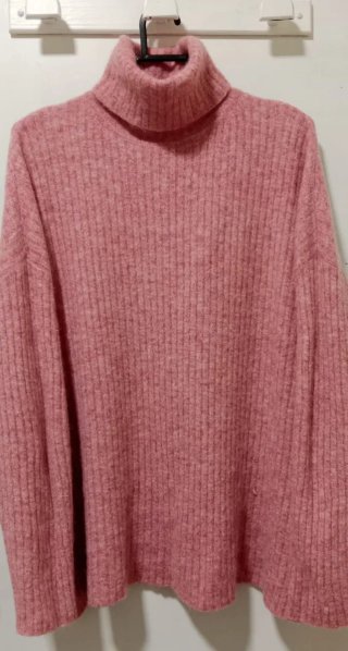 Jersey Massimo Dutti Rosa Alpaca