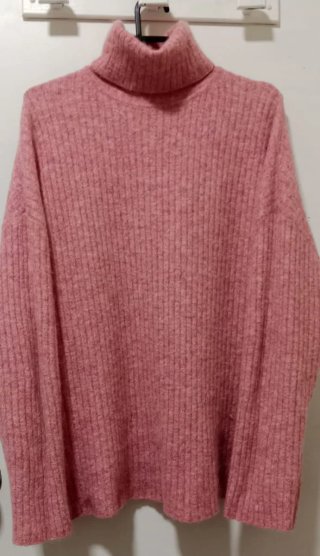 Jersey Massimo Dutti Rosa Alpaca