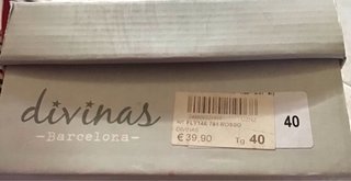 Espadrillas rosse con zeppa e fiocco