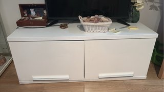 Mueble de Almacenamiento Blanco lacado