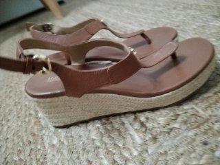 Cuñas Michael Kors Marrones