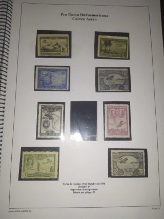 Sellos España Pro Union Iberoamericana 1930