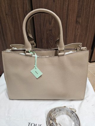Bolso Tous Beige y Rosa