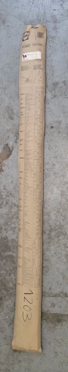 Cortinilla trasera coche vintage 123 cm