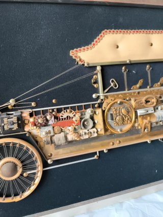 Cuadro artesanal coche Ford T 1920