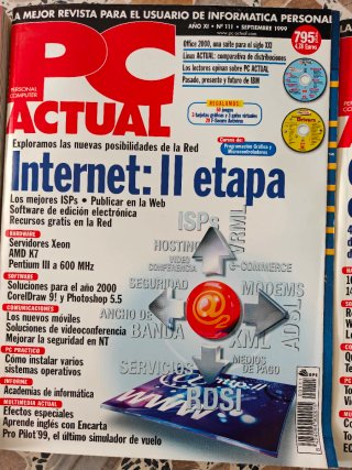 Lote de 9 revistas especializadas en informatica