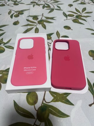 Funda iPhone 15 Pro Rosa Apple MagSafe
