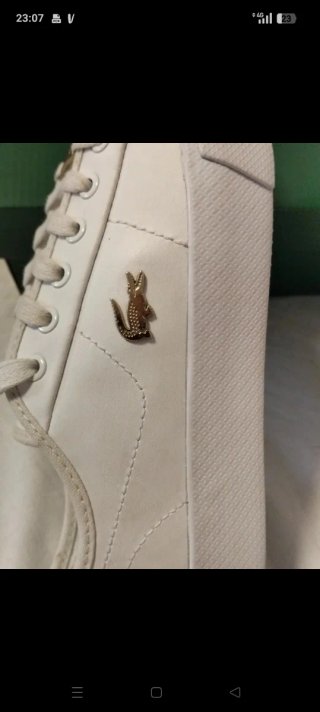 Lacoste Blancas Talla 37 Nuevas