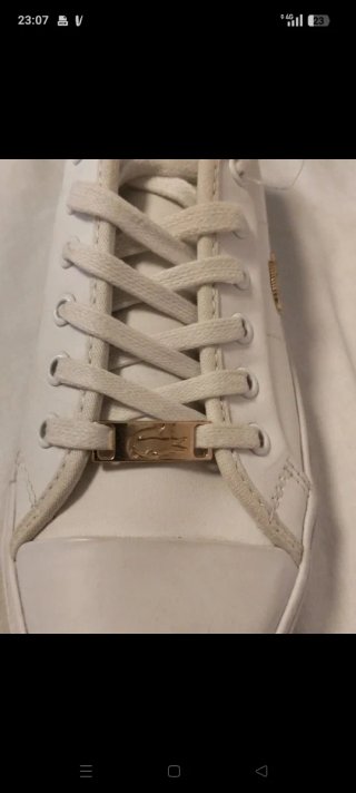 Lacoste Blancas Talla 37 Nuevas