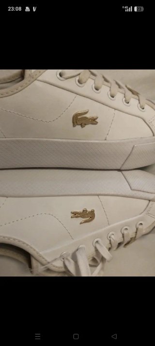 Lacoste Blancas Talla 37 Nuevas