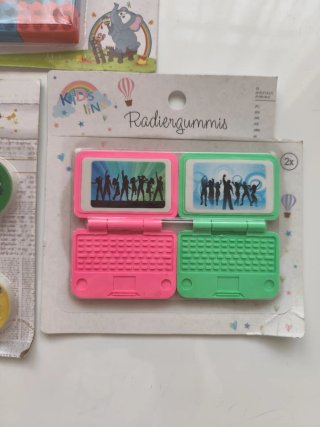 Confezione di gomme da cancellare per bambini