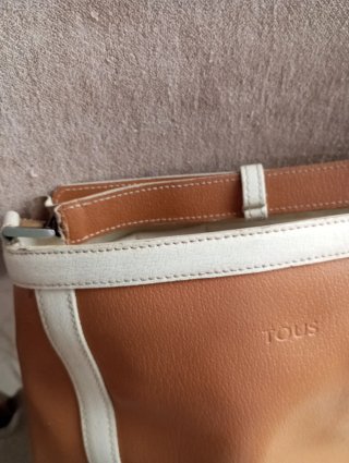Bolso Tous Marrón y Blanco