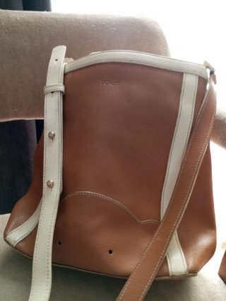 Bolso Tous Marrón y Blanco