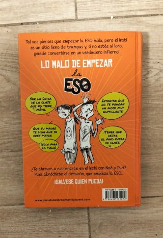 Lote 2 libros:Empieza la ESO. ¡Sálvese quien pueda