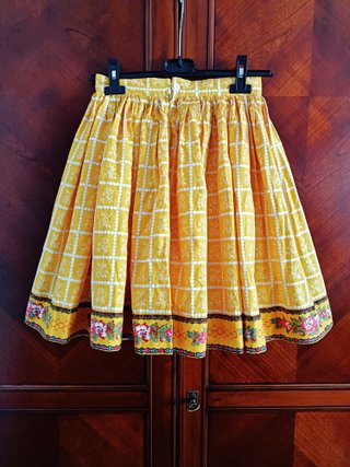 SOULEIADO gonna provenzale vintage XS