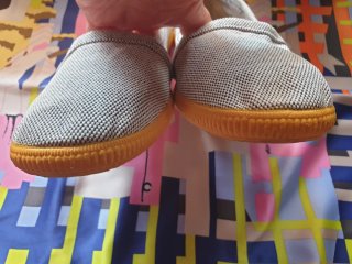 Zapatos Camping Amarillo Talla 40( es más un 39)