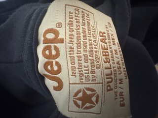 Sudadera con capucha Jeep gris