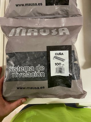 Cuñas Nivelación MUSA 2mm (300 uds) por bolsa.