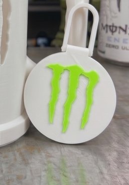 Kit Gamer Caneca Monster 3D - Branco Ultra