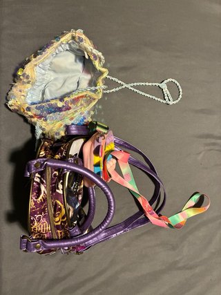 3 Bolsos y Mochila Saco Niña y 3 monederos
