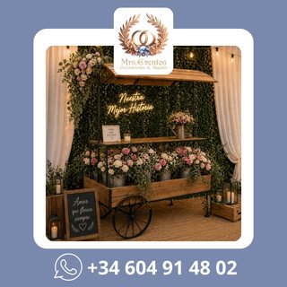 Mesa Blanca Plegable Alquiler