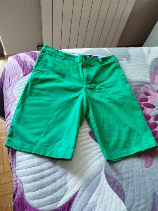 Bermudas Ralph Lauren chico Talla XS Verde