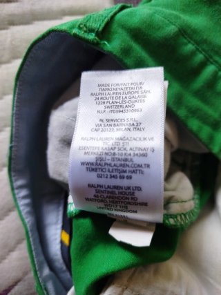 Bermudas Ralph Lauren chico Talla XS Verde