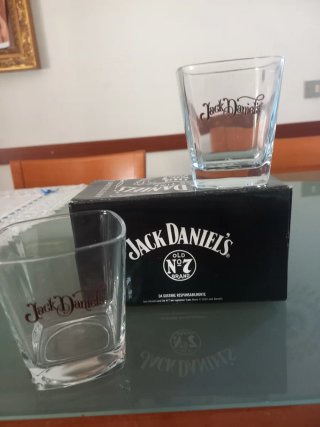 Set 2 Bicchieri Whisky Jack Daniel's