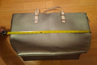 Bolso Zara Gris Plateado