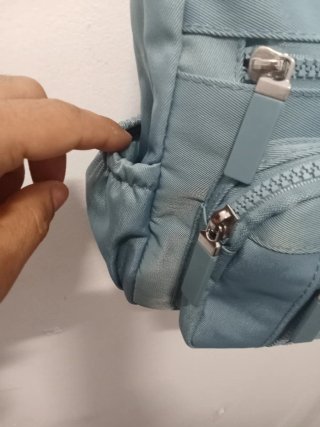 Bolso bandolera azul