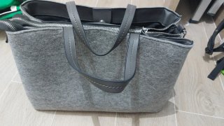 Bolso Maletín Gris Parfois