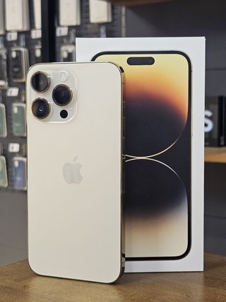 IPHONE 14 PRO MAX 256GB DORADO BAT. 100%
