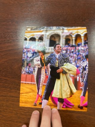 Fotografía del torero morante de la puebla toros