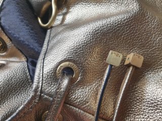 Bolso Piel Tous dorado. Pura piel