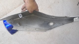 Lateral y cubreasieno  Suzuki GSXR 1000