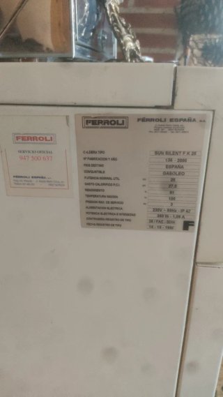 Caldaia a gasolio Ferroli