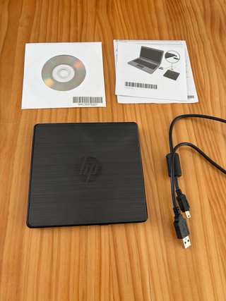 Unidad externa DVD HP