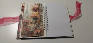 Agenda Scrapbooking Viajera Estilo Vintage
