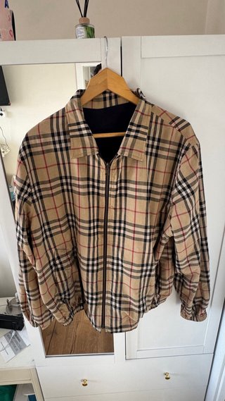 Chaqueta Burberry Reversible Azul Talla XXL