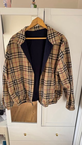 Chaqueta Burberry Reversible Azul Talla XXL