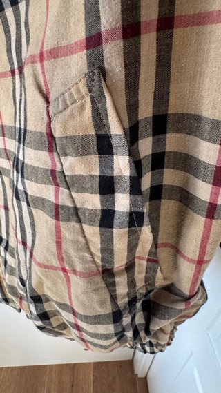 Chaqueta Burberry Reversible Azul Talla XXL