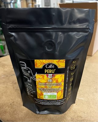 Caffè Kiribiri Bio Peru HB 250g. Grani o Moka